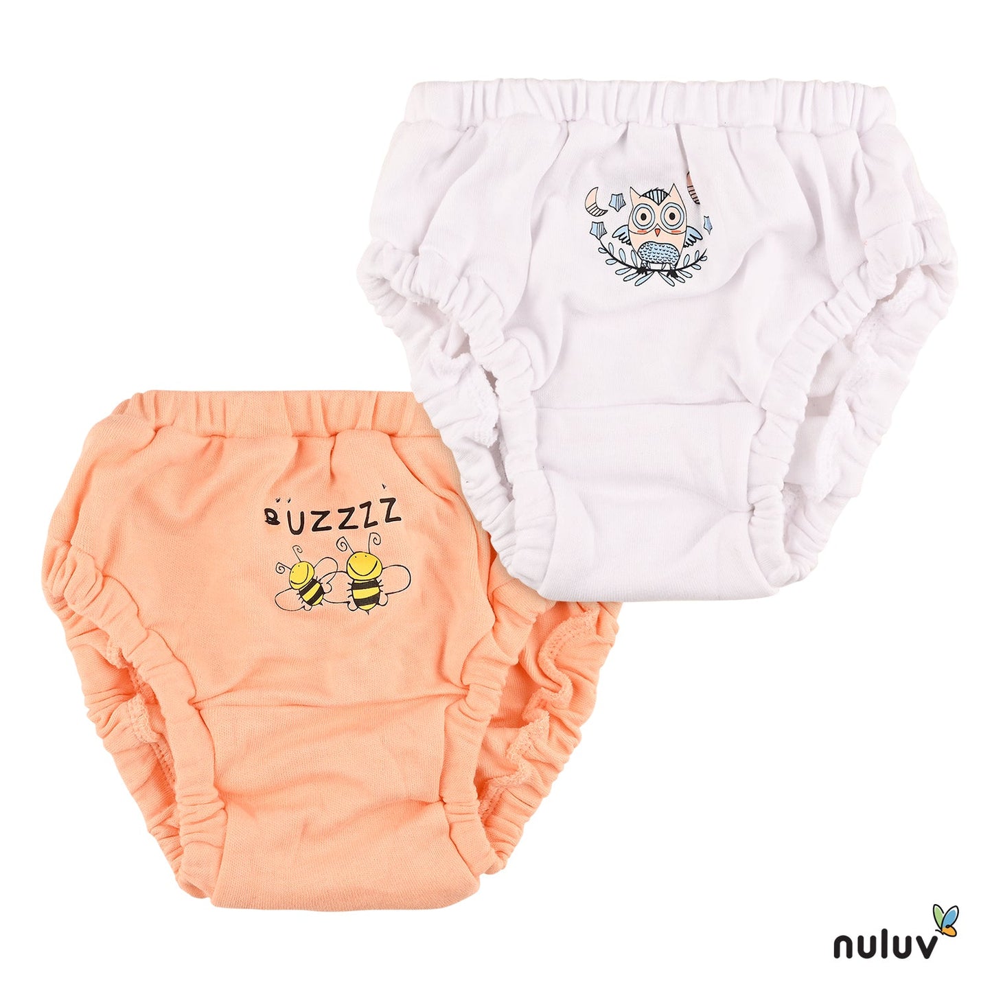 Nuluv Girl's panty - Style Incut - Pack of 2