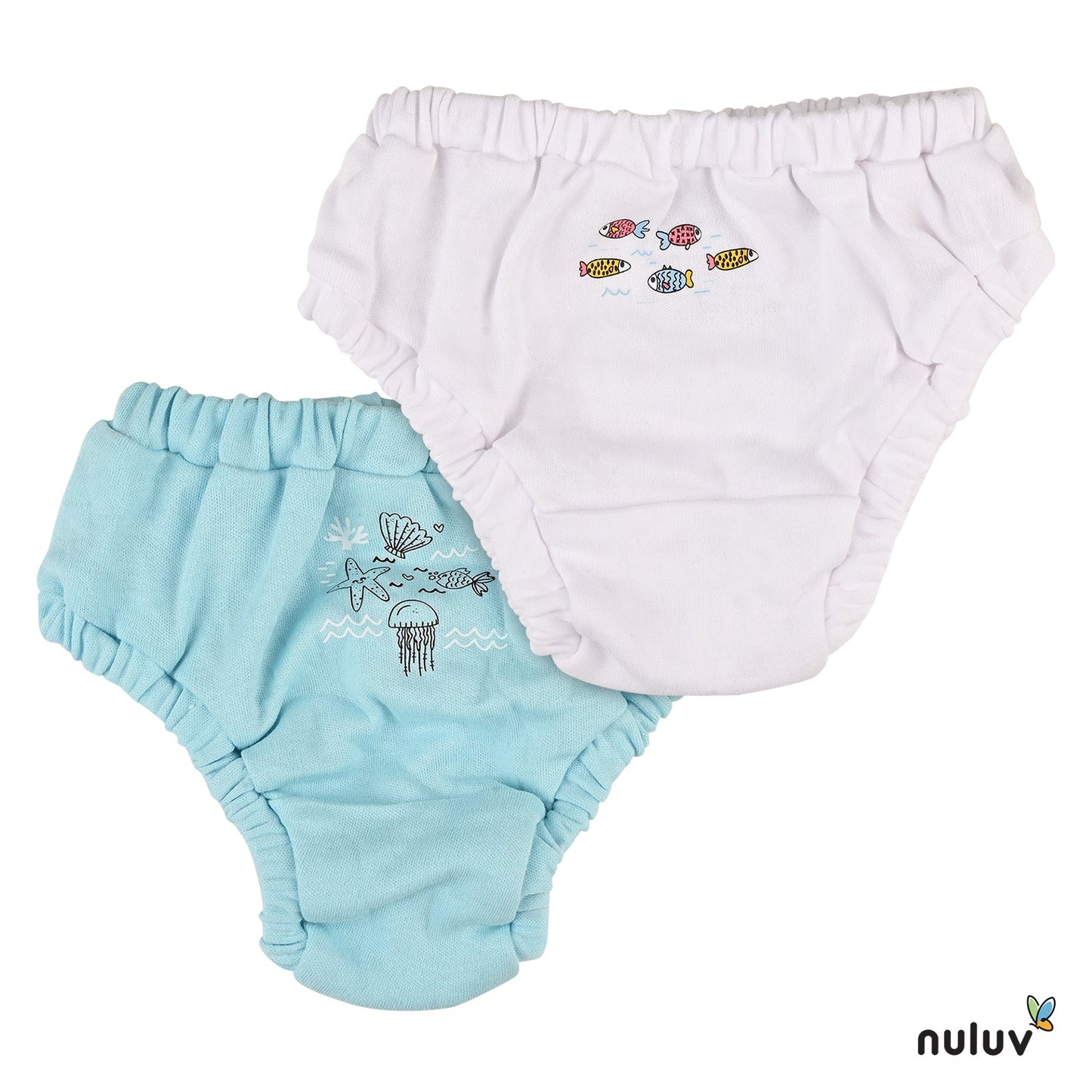 Nuluv Girl's panty - Style Incut (Pack of 2)