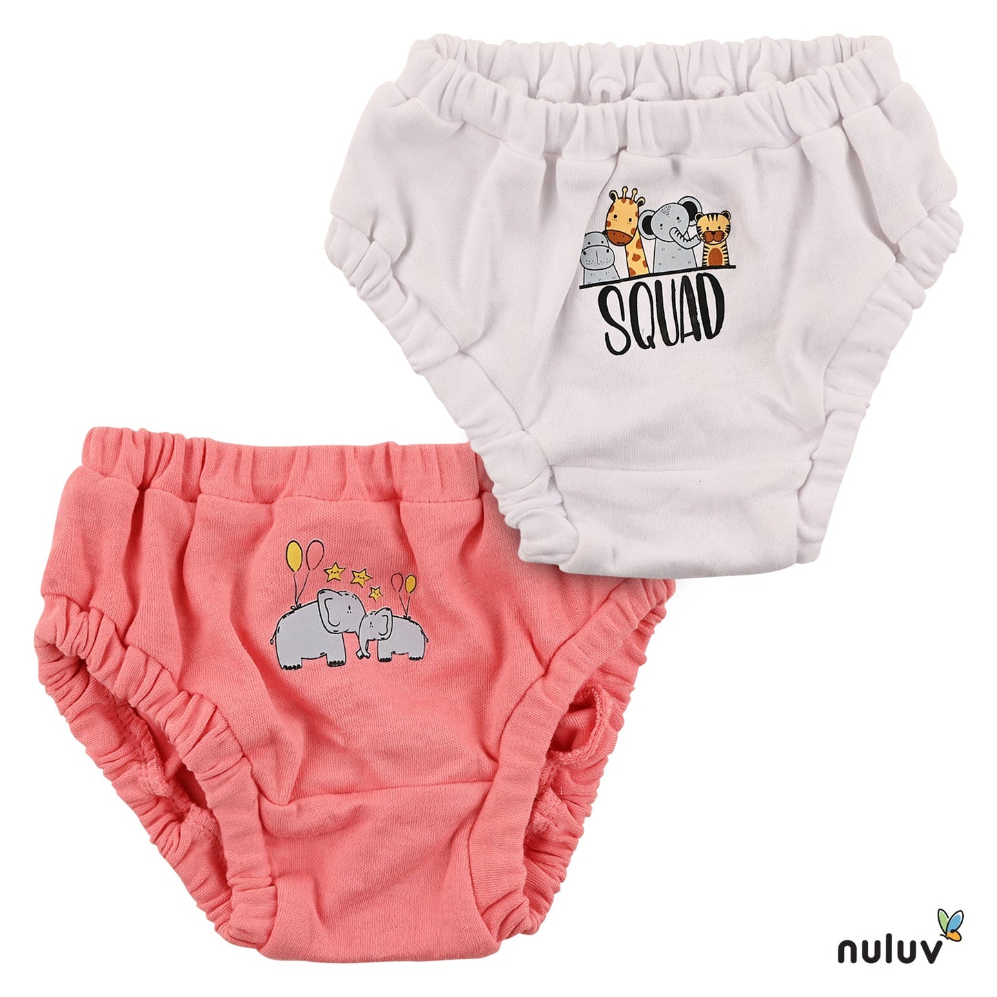 Nuluv Girl's panty - Style Incut (Pack of 2)