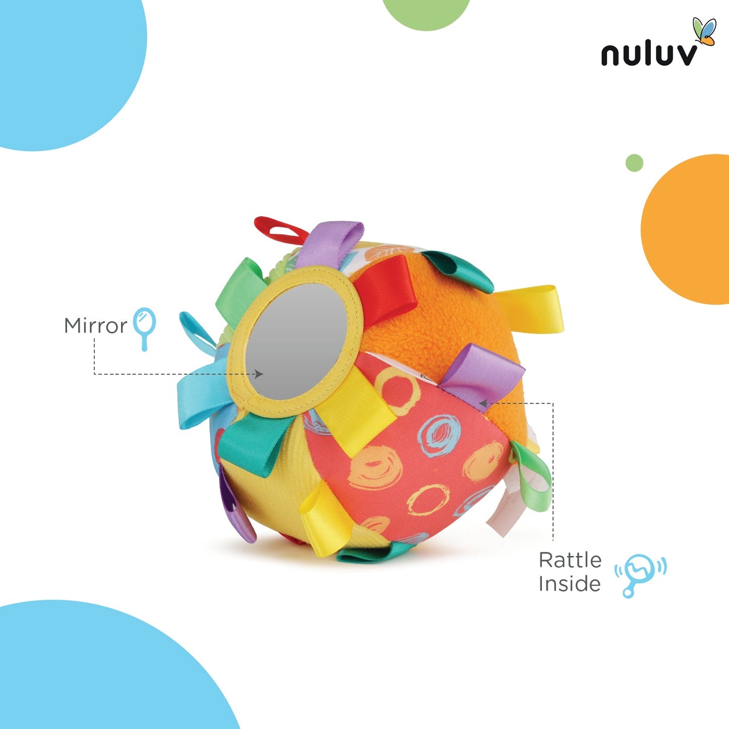 Nuluv Activity Cotton Ball 3+ Years Multicolor