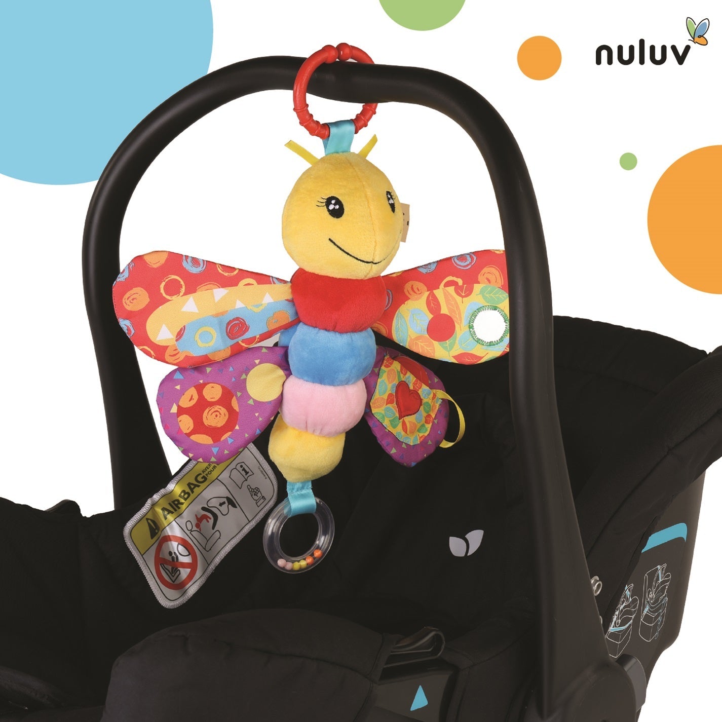 Nuluv Butterfly 3+ Months Multicolor