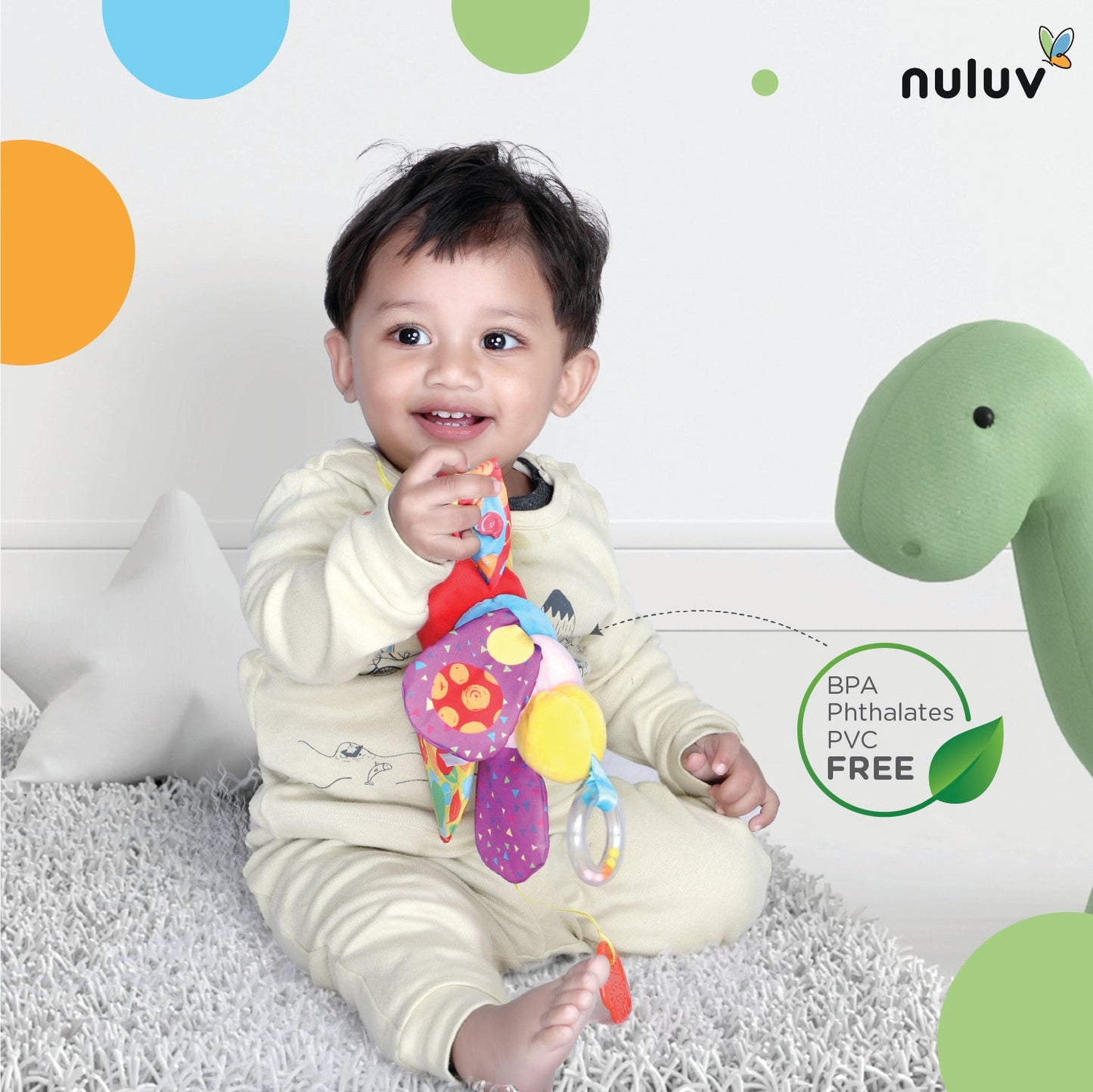 Nuluv Butterfly 3+ Months Multicolor