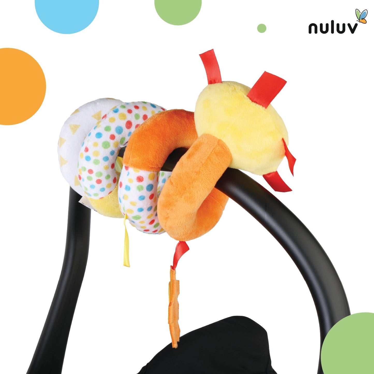 Nuluv Fruits Spiral 3+ Months Multicolor