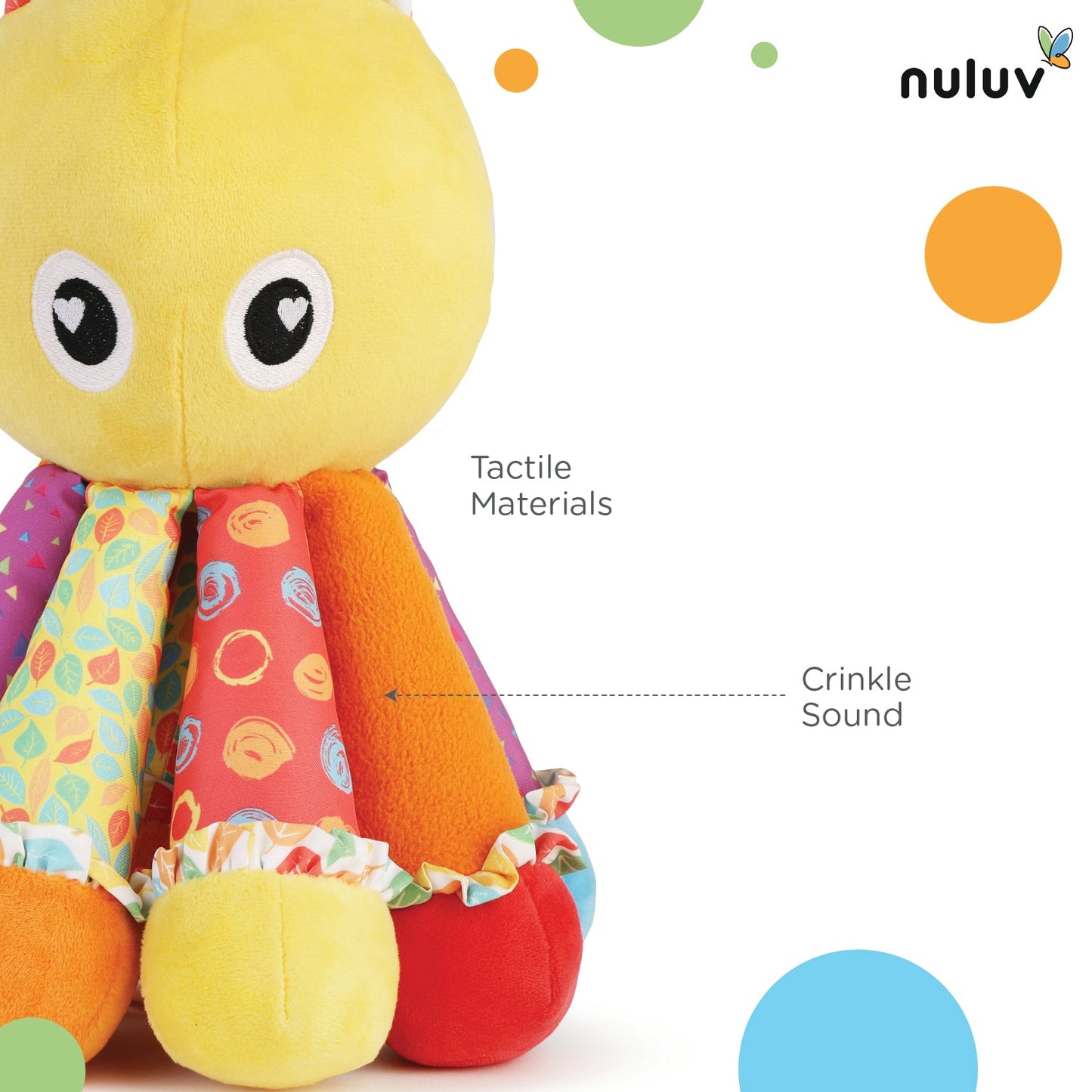 Nuluv Activity Octopus 3+ Months Multicolor