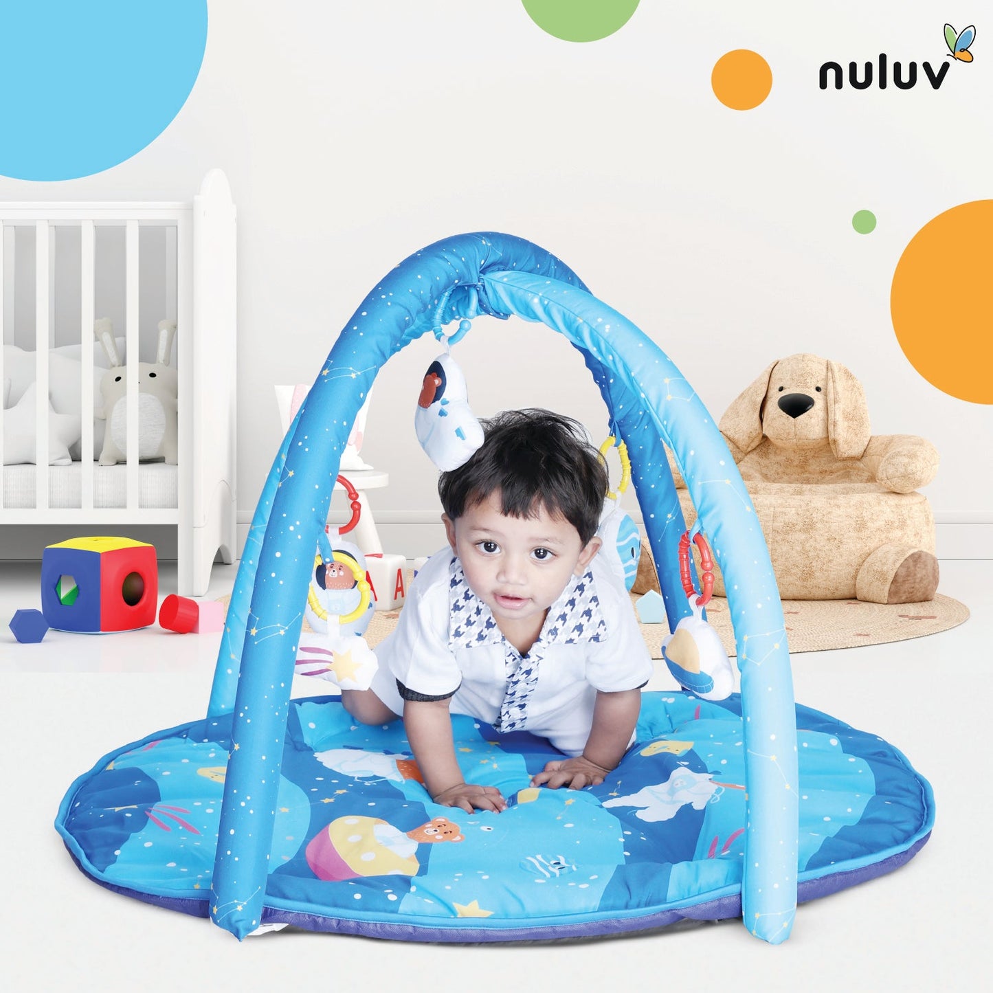 Nuluv Playgym - Space Birth to 12 Months Multicolor