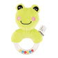 Nuluv Frog Ring Rattle Toy Soft Toy with Sound