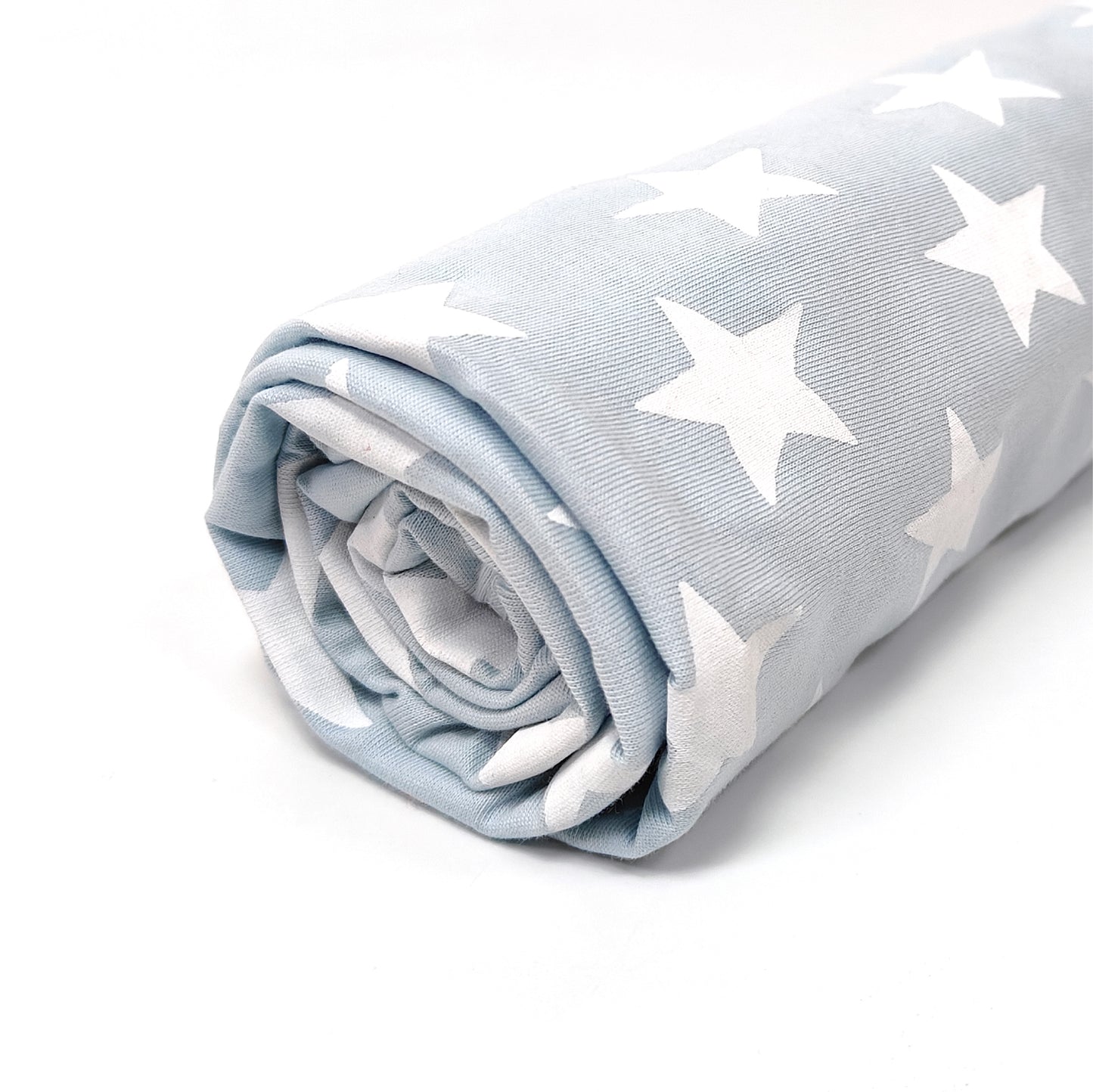 Nuluv Printed Baby Towel for Girl Grey Star Printed