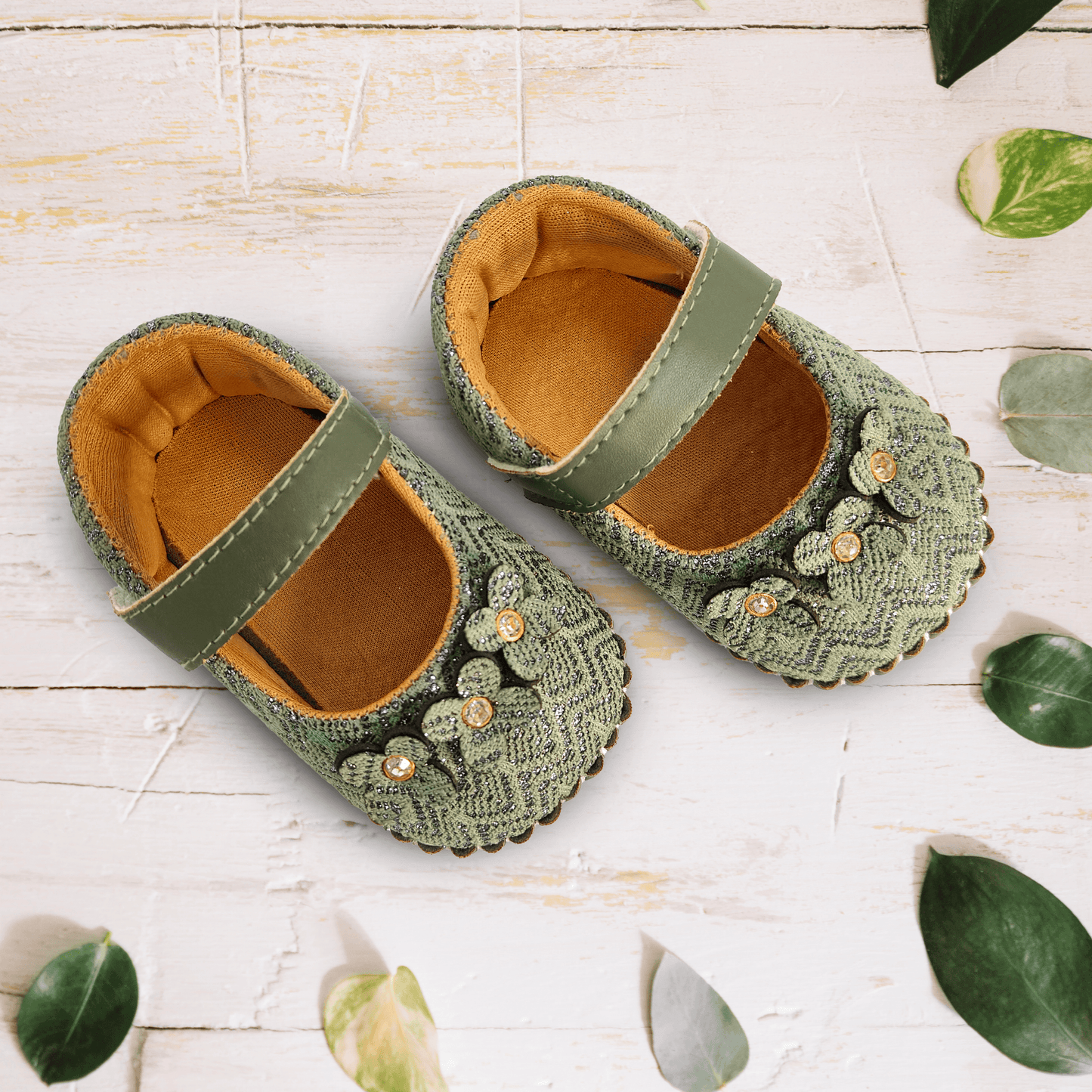 Infant Girl Shoes - Green