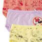 Girl's Minnie Mouse Printed Panty  (Pack of 3)