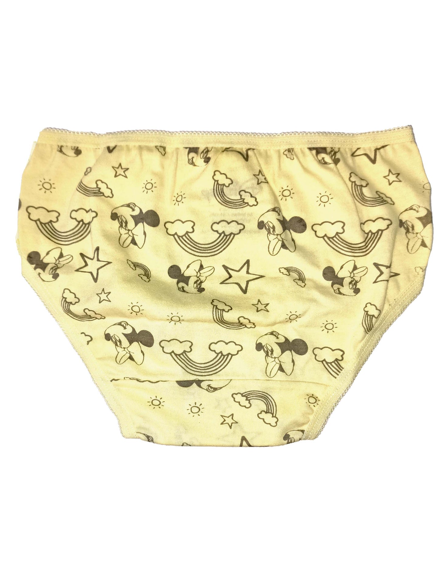 Girl's Minnie Mouse Printed Panty  (Pack of 3)
