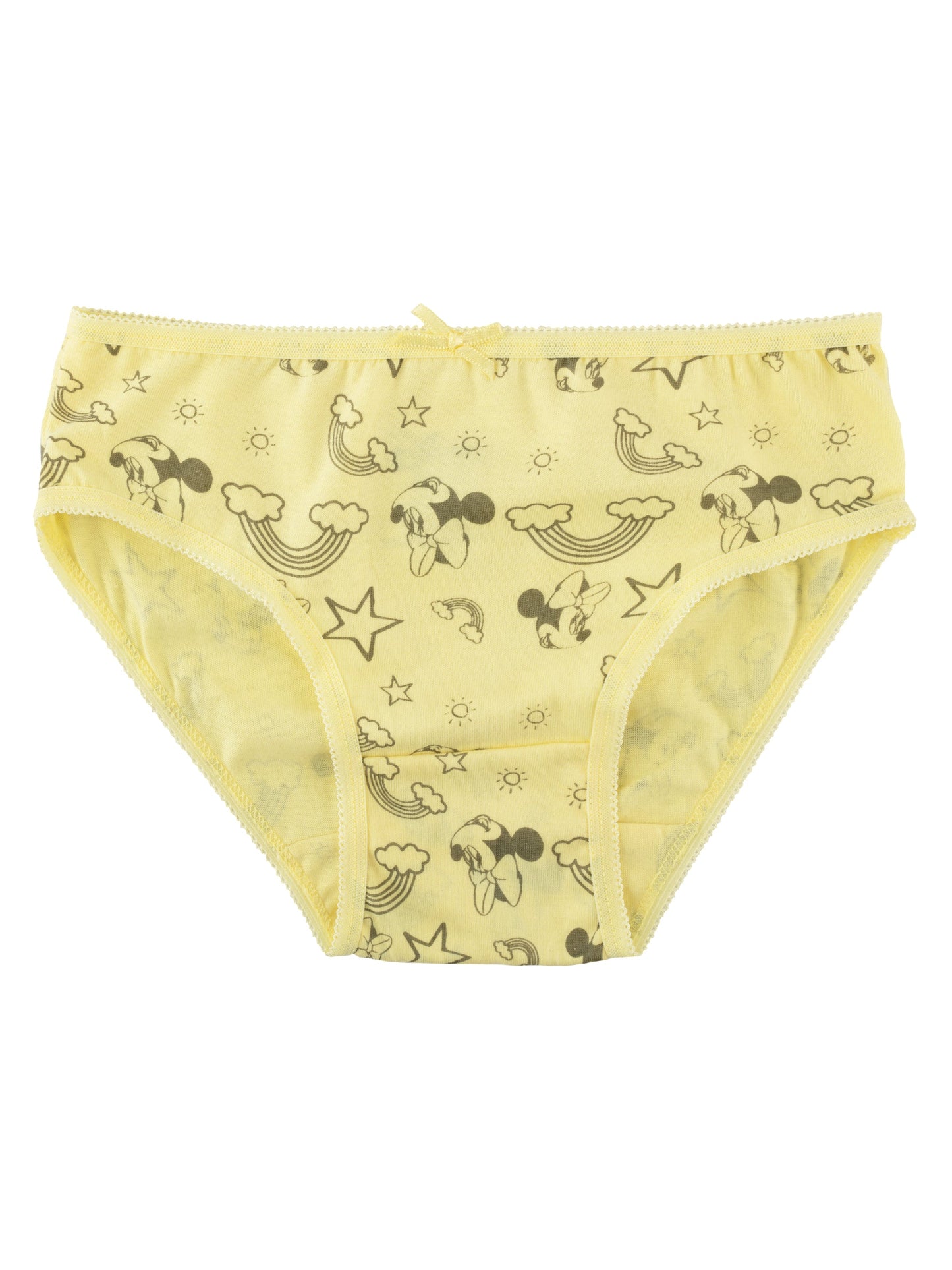 Girl's Minnie Mouse Printed Panty  (Pack of 3)