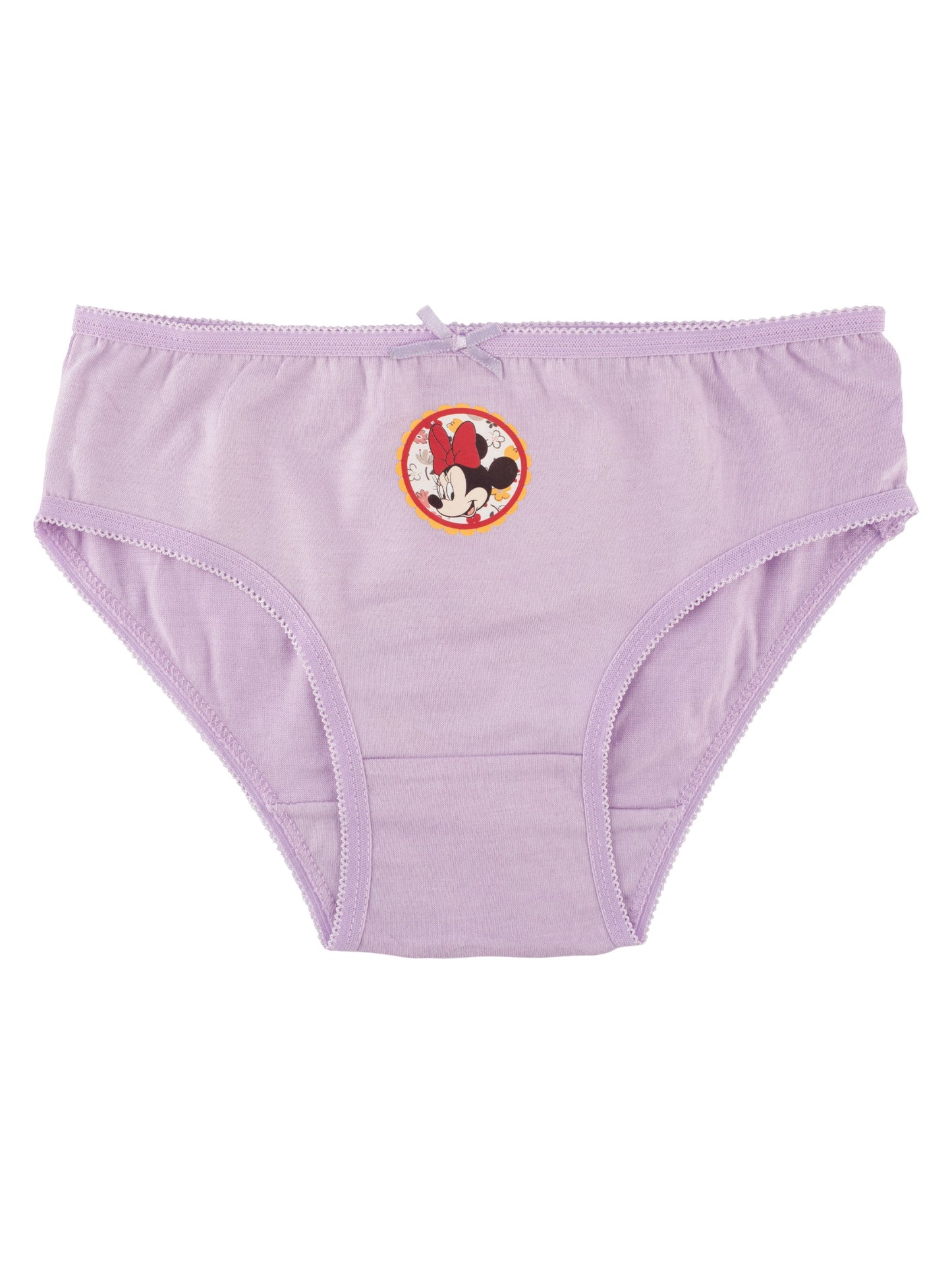 Girl's Minnie Mouse Printed Panty  (Pack of 3)