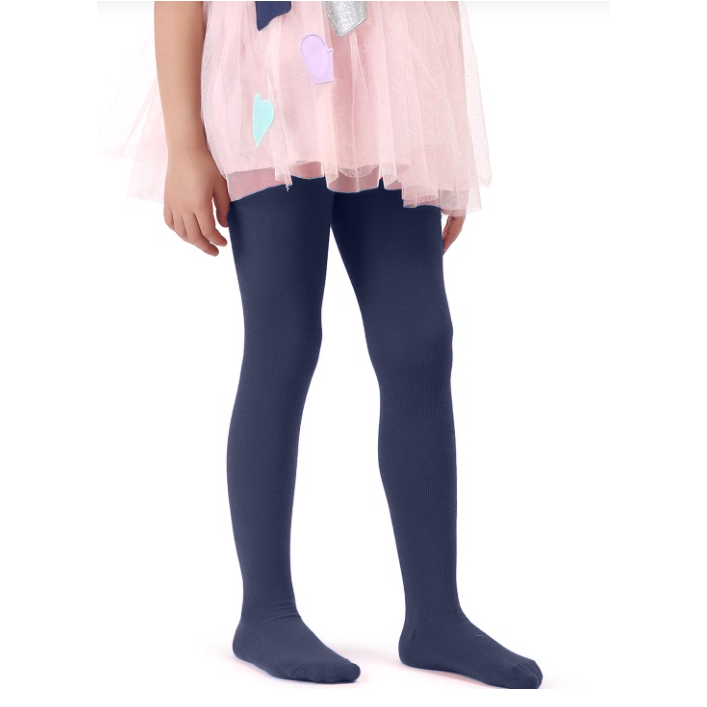Girls Stockings - Navy Blue