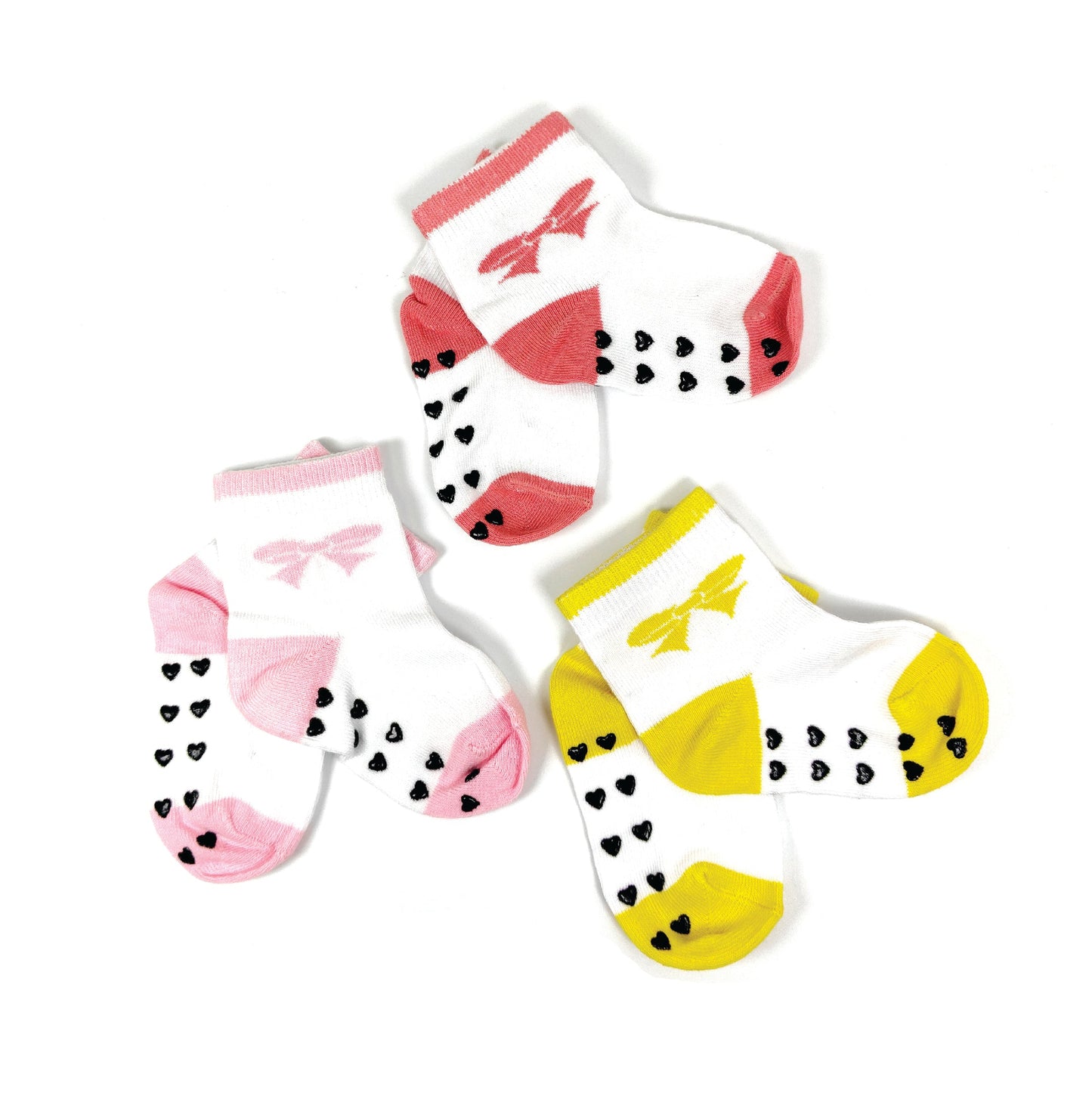 Infant Girl Socks - Anti Skid