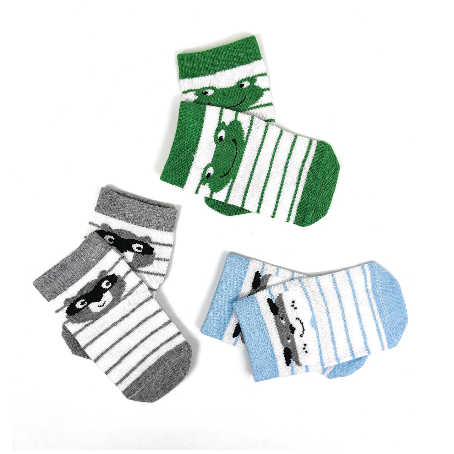 Infant Boy Socks - Anti Skid