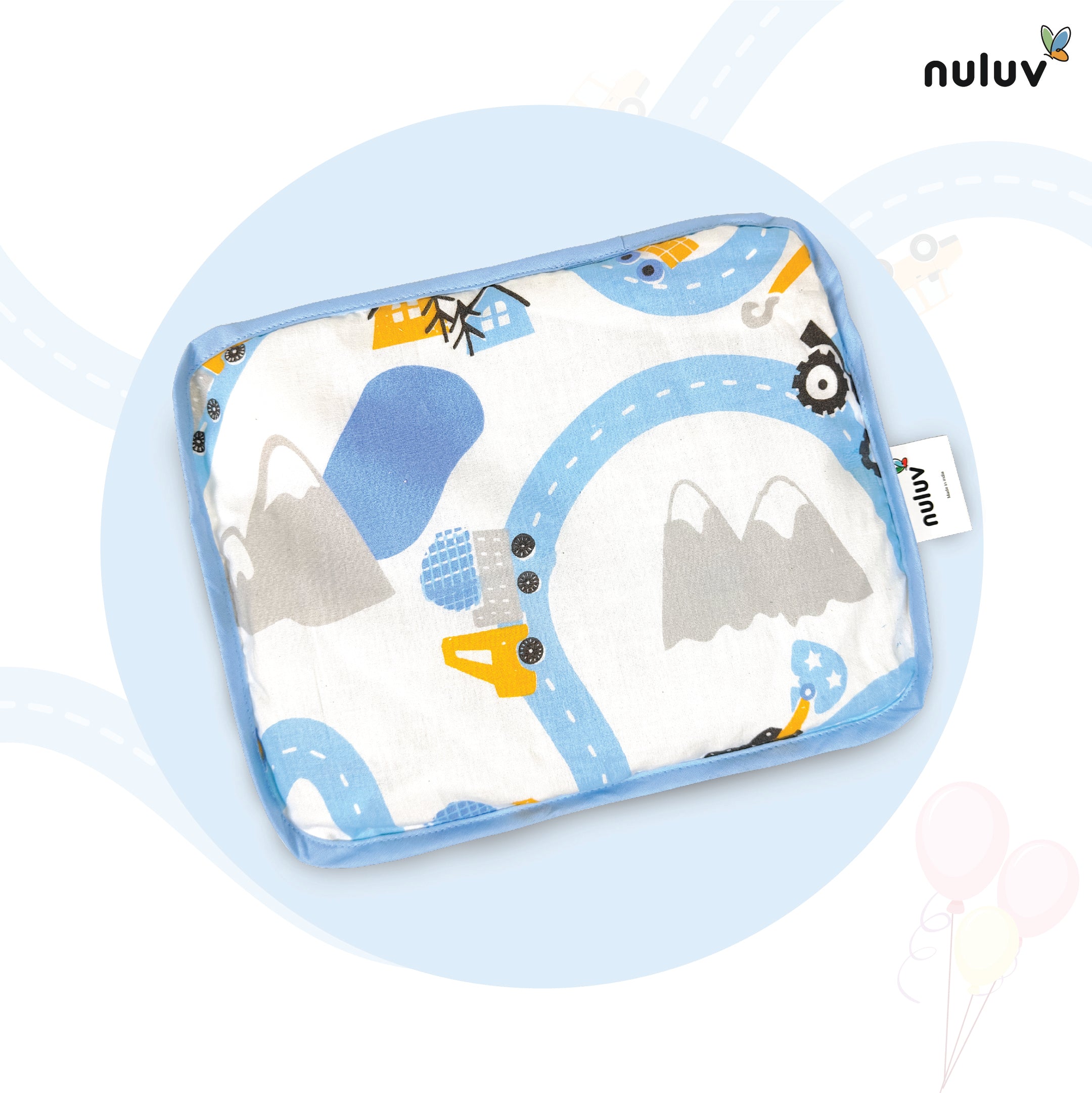 Nuluv Baby Rai Mustard Seeds Pillow