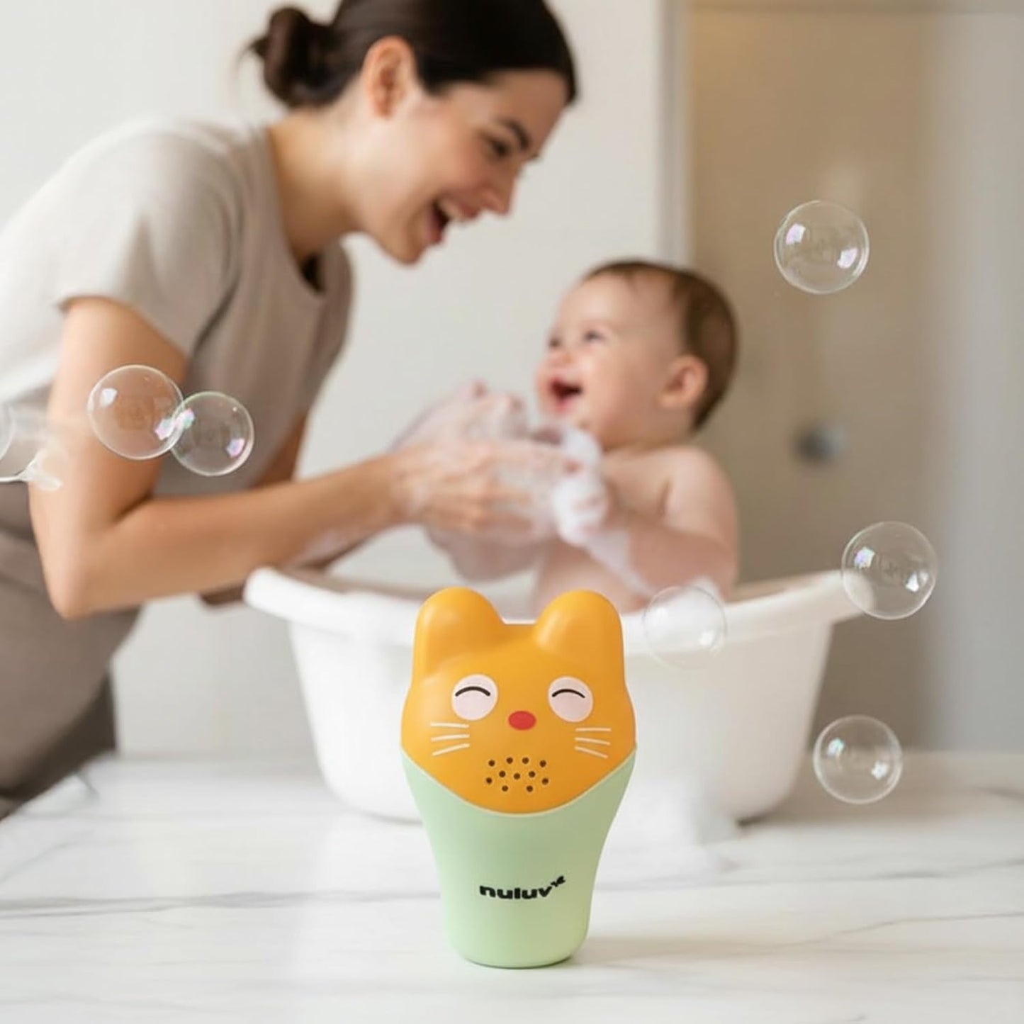 Baby Shampoo Cup, Gentle Water Rinse for Baby Bathing