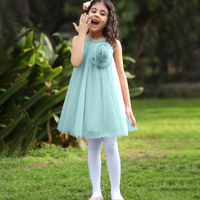 Girls Stockings - Light Blue